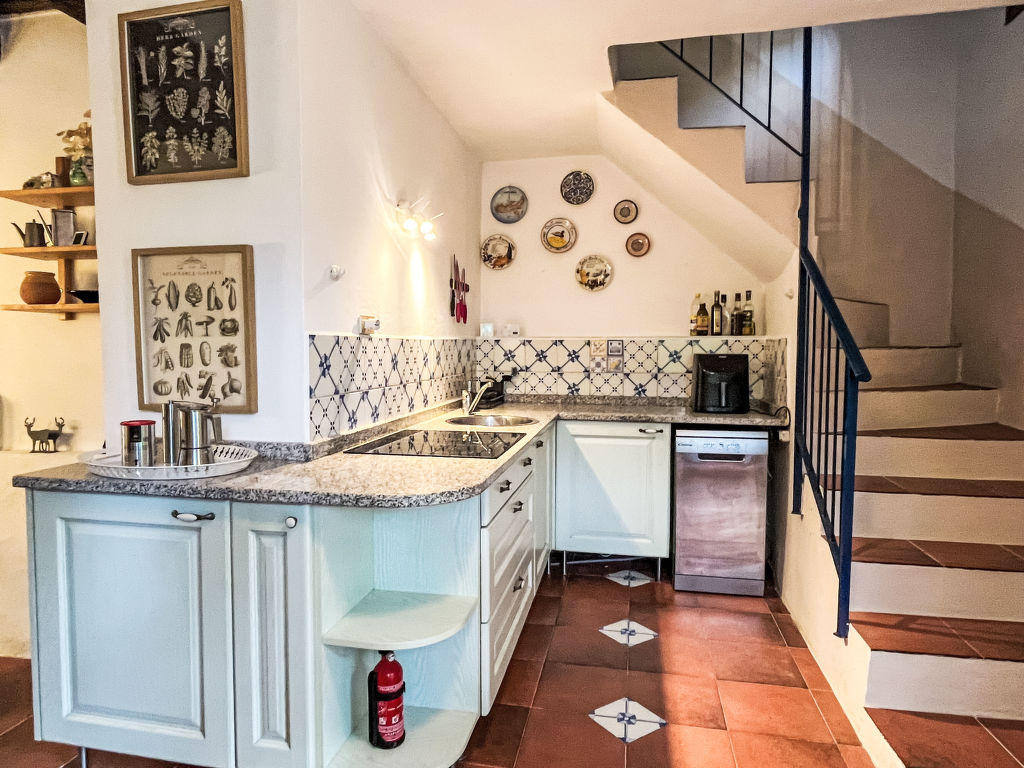 Offene Küche und Essbereich in Casa Laetitia